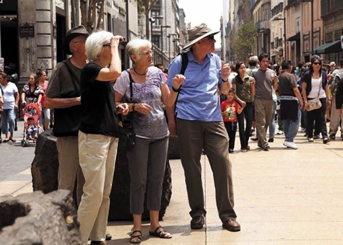 Un total de 476,115 visitantes de otros países llegaron a la capital en el bimestre enero-febrero.