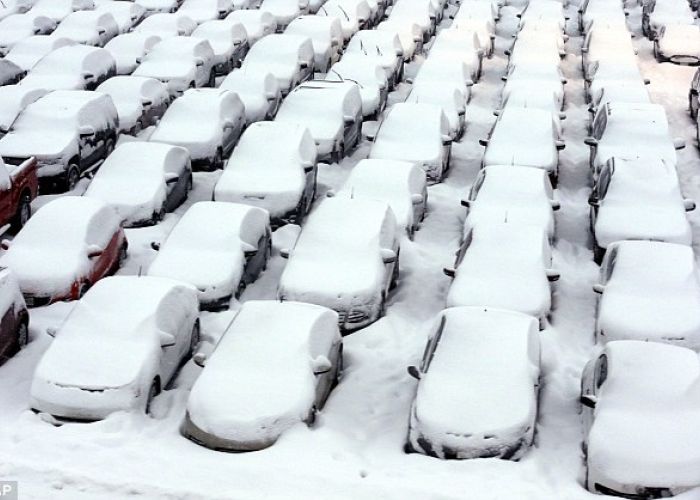 Las nevadas del oeste de EU afectaron a la industria manufacturera.