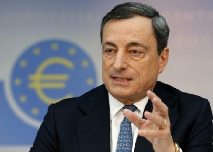 Mario Draghi calificó la situación actual de la eurozona como "especialmente volátil".