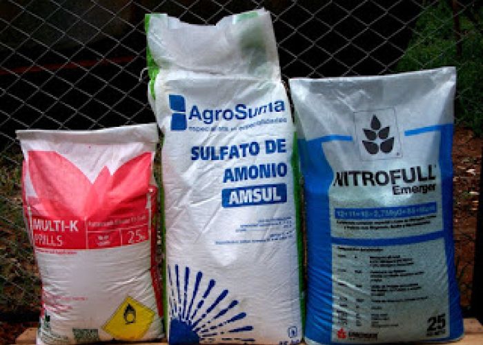 Los productos provenientes de Estados Unidos y China representan 47% y 26% de las importaciones totales del fertilizante.