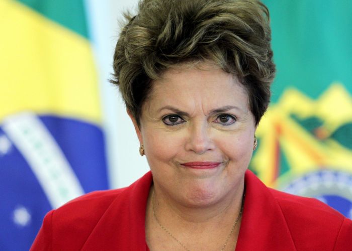 El mal desempeño de la economía brasileña es un duro golpe para Roussef, quien busca su reelección en las elecciones de octubre.