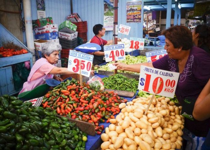 México es el séptimo país con mayor inflación a octubre entre un ranking internacional de 38