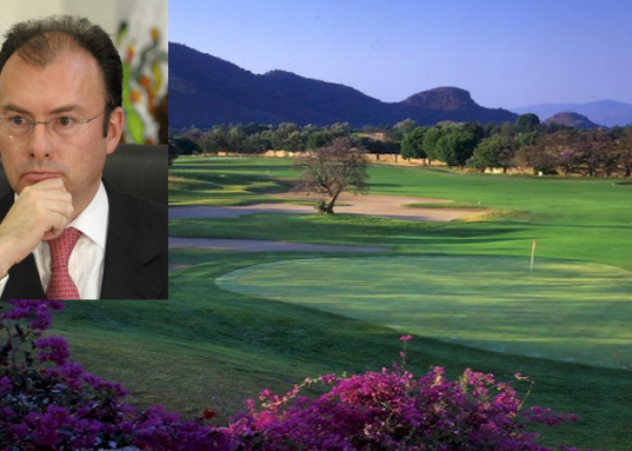 La casa por un valor de 7.5 millones de pesos se ubica en un exclusivo Club de Golf en el municipio de  Malinalco, Estado de México. No hay conflicto de interés, asegura el secretario de Hacienda.