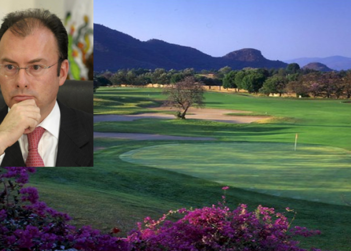 La casa por un valor de 7.5 millones de pesos se ubica en un exclusivo Club de Golf en el municipio de Malinalco, Estado de México. No hay conflicto de interés, asegura el secretario de Hacienda.