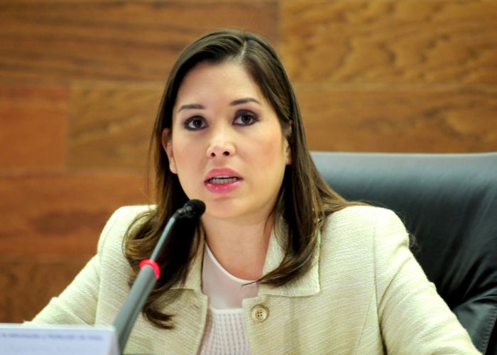 La presidenta del IFAI, Ximena Puente de la Mora, exhortó a los congresistas con 10 observaciones para que se conserve el espíritu de la Ley General de Transparencia.