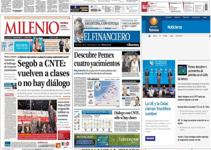 Los principales titulares en la prensa nacional e internacional el 11 de junio.