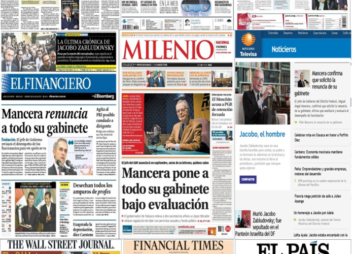 Los principales titulares en la prensa nacional e internacional del 3 de julio.