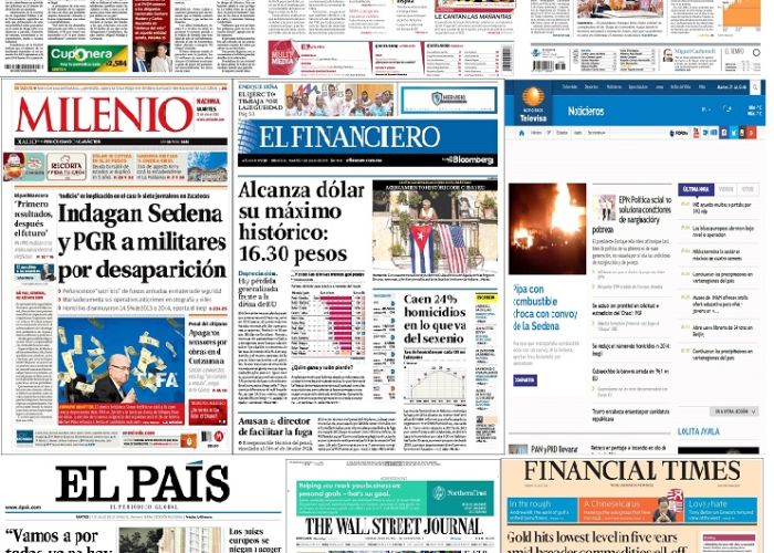 Los principales titulares de México y el mundo del 21 de julio