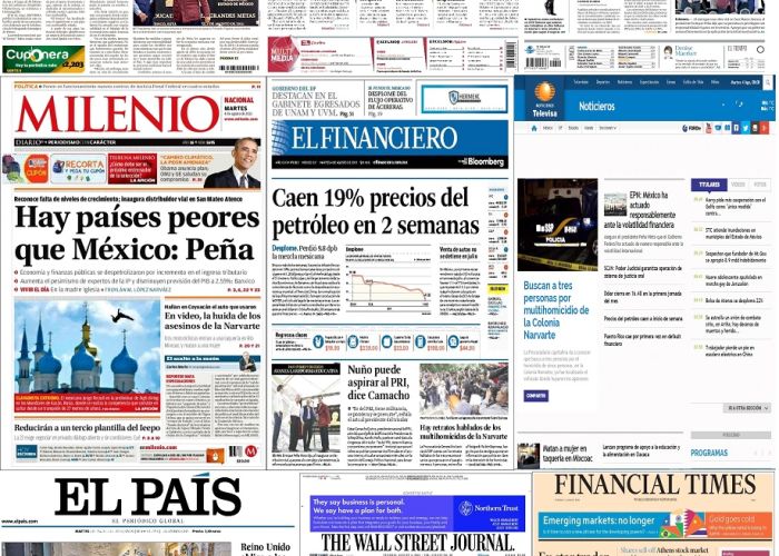 Los principales titulares de México y el mundo del 4 de agosto
