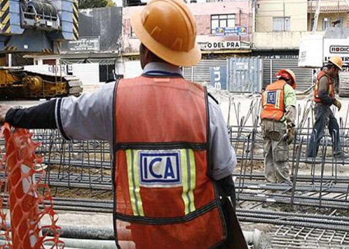 La constructora ICA ha sufrido una pérdida en la Bolsa de 51.2% en los últimos 8 meses, al día de hoy sus acciones se cotizan en 8.05 pesos por título y en diciembre del 2014 lo hacían en 18.19 pesos.