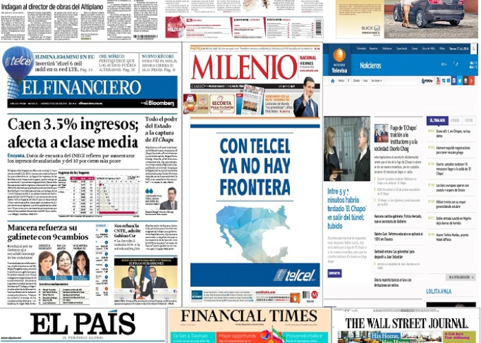 Las principales portadas en la prensa de México y el mundo del 18 de agosto