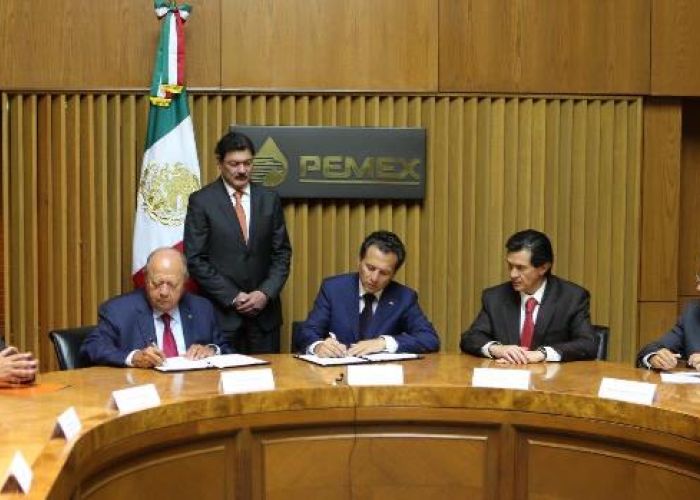 Pemex y el STPRM acordaron un aumento en el salario ordinario de 3.99% y 1.75% en prestaciones.