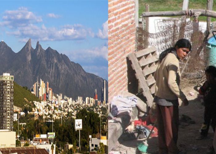 En Nuevo León 4.1% de las famialias no tiene acceso a servicios básicos en su vivienda, en Guerrero esta proporción se eleva a 66%, de ese tamaño es el reto en México.