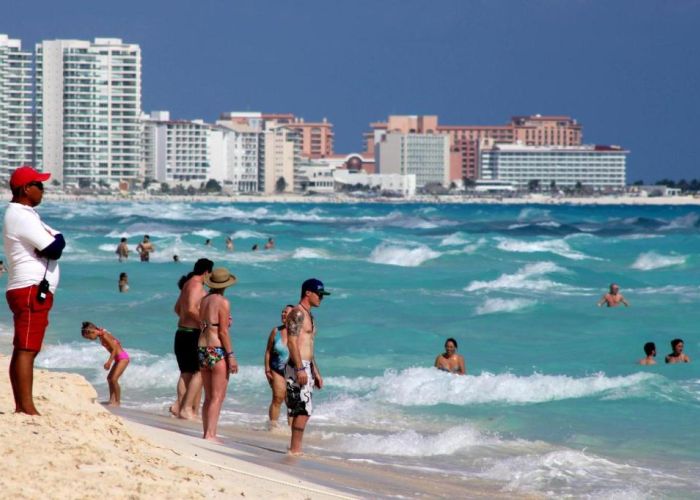 Quintana Roo es el estados que más turismo internacional atrae de todo el país.