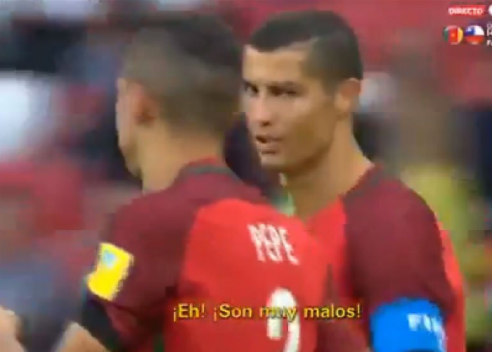 Cristiano Ronaldo F:Captura de Twitter @guruchuirer