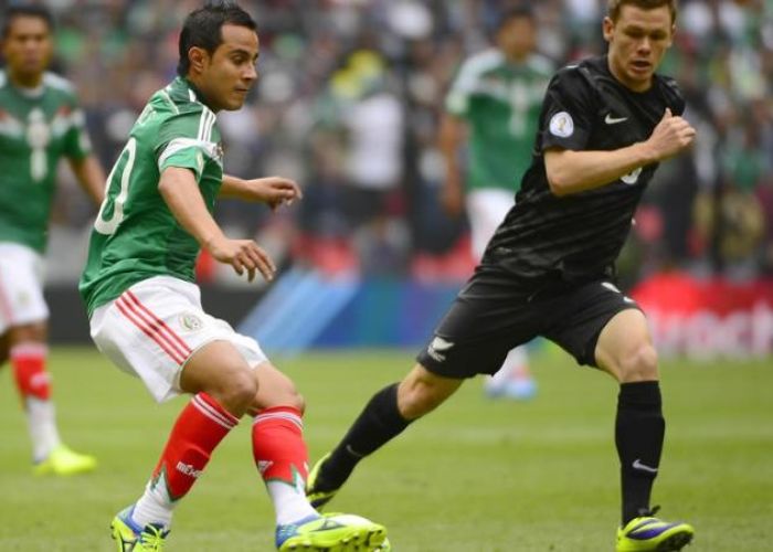 En 2013, México y Nueva Zelanda disputaron, en el repechaje, el pase al mundial. El Tri se impuso 9-3 en el global. 