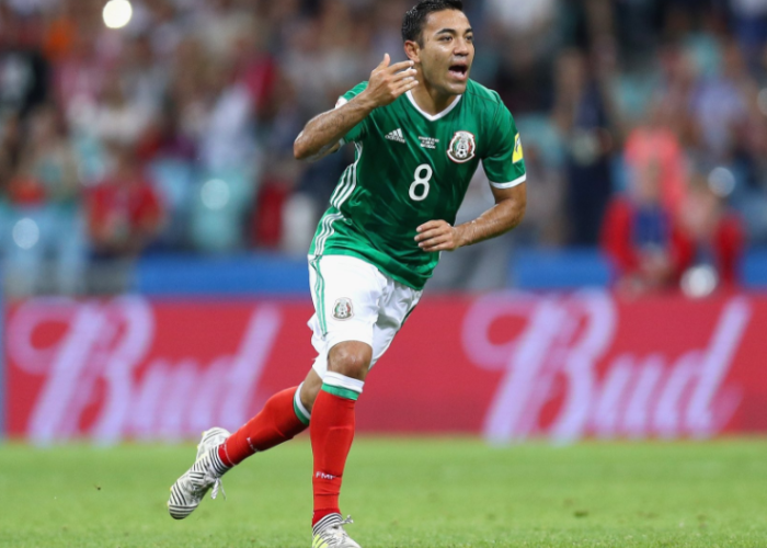 Marco Fabián fue el autor del único gol que consiguió la Selección Mexicana frente a Alemania.