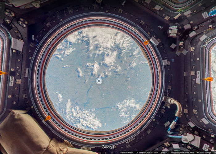 Google Street View te permite conocer la Estación Espacial