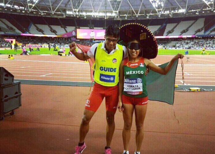 Diana Coraza consiguió el oro en los 800 metros 