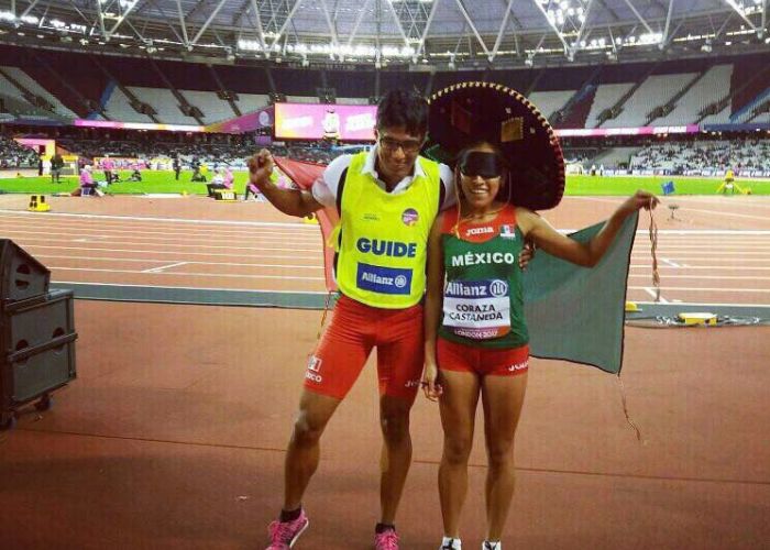 Diana Coraza consiguió el oro en los 800 metros