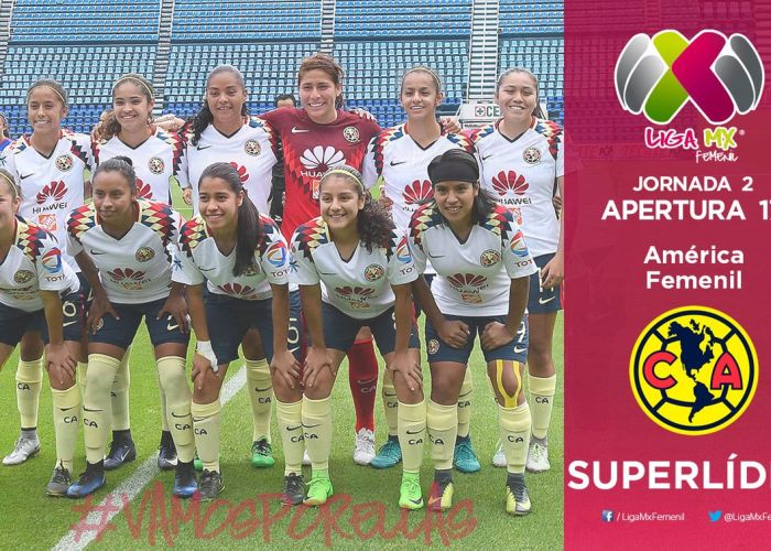 América es líder general de la Liga Mx Femenil 