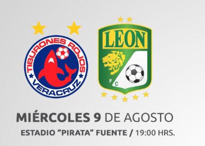 Léon visita a Veracruz en la Jornada 3 de la Copa Mx