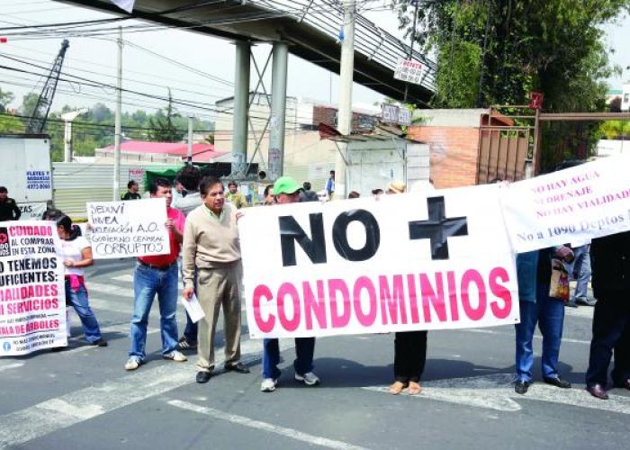 Las nuevas obras generan protestas vecinales, que generalmente no tienen efecto en el gobierno.