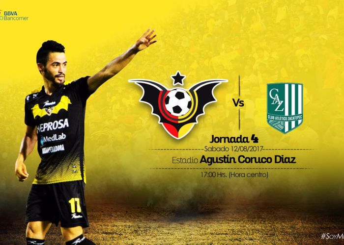 Zacatepec y Murciélagos miden fuerzas en la Jornada 4 de la liga de ascenso