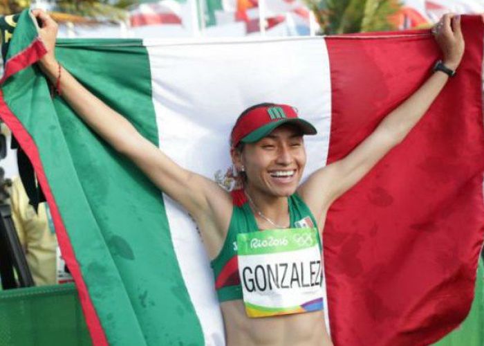 Lupita González, primer mexicana en conseguir medalla en marcha en un mundial