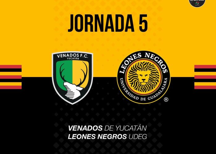 Leones Negros y Venados se enfrentan en el Ascenso Mx