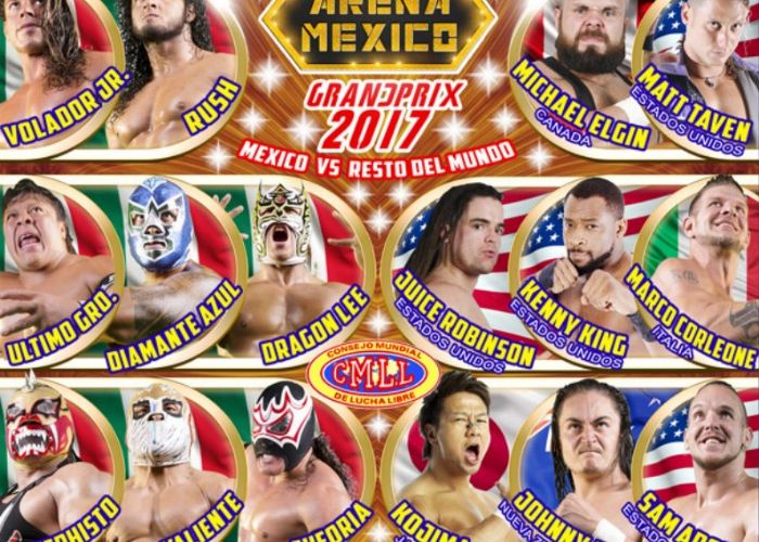 El Grand Prix del CMLL se lleva a cabo en la Arena México