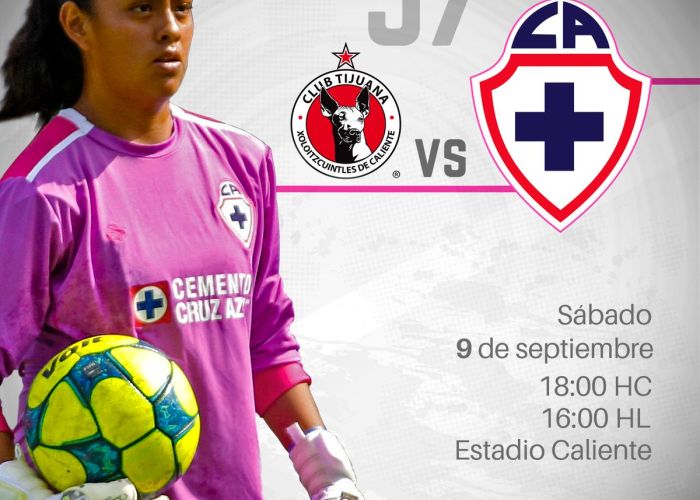 La Máquina y Xolos chocan en la Liga Mx Femenil