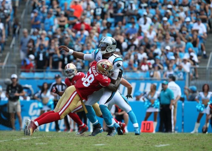 San Francisco recibe a Carolina en la semana 1 de la NFL