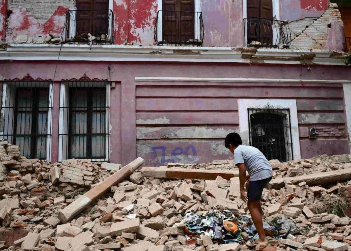 La cifra de víctimas por el sismo del 7 de setiembre es cercana a cien.