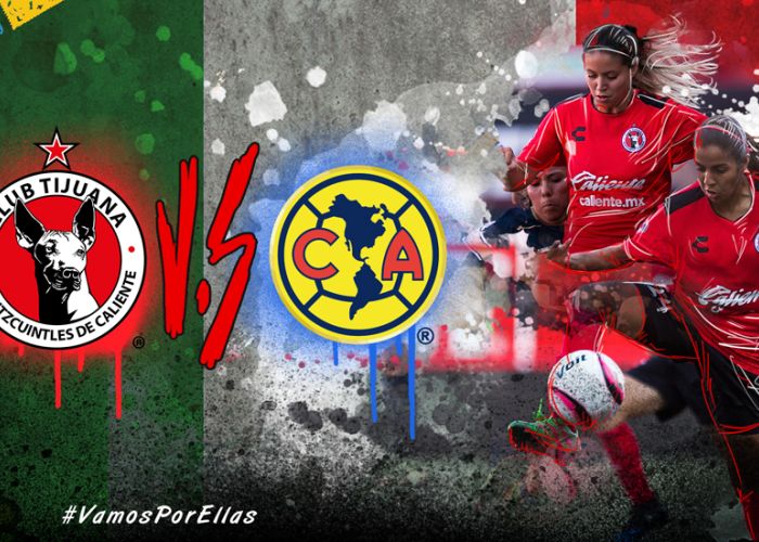 Xolos recibe al América en la Liga Mx Femenil