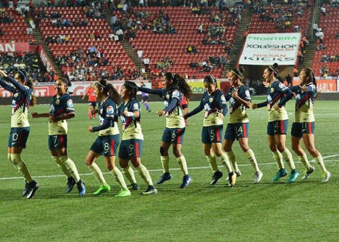 América se mantiene como líder del Grupo 1 de la Liga Mx Femenil