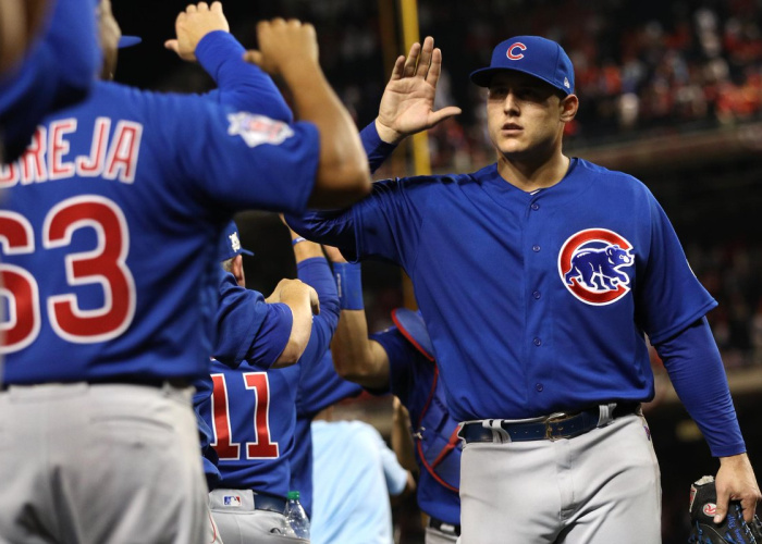 Los Cubs tienen ventaja de 1-0 en la serie ante Nationals