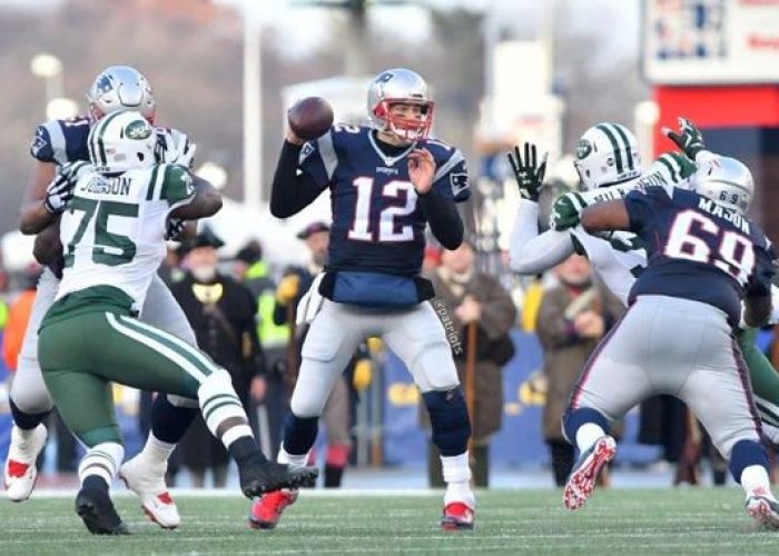 Patriots y Jets buscan el liderato del Este de la AFC