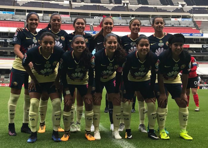 América quiere mantener el liderato del Grupo 1 de la Liga Femenil