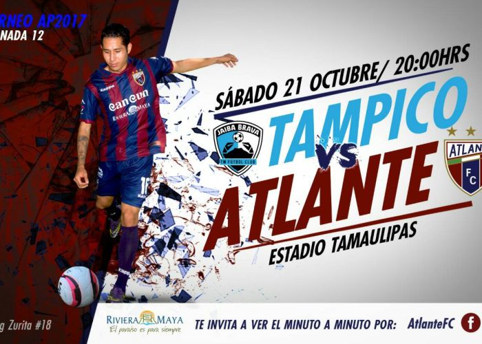 Tampico vs Atlante Ascenso MX en Vivo
