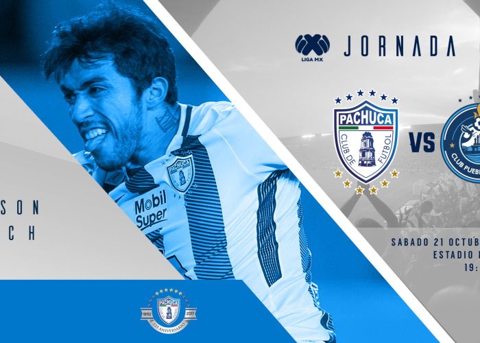 Pachuca vs Puebla en Vivo jornada 14