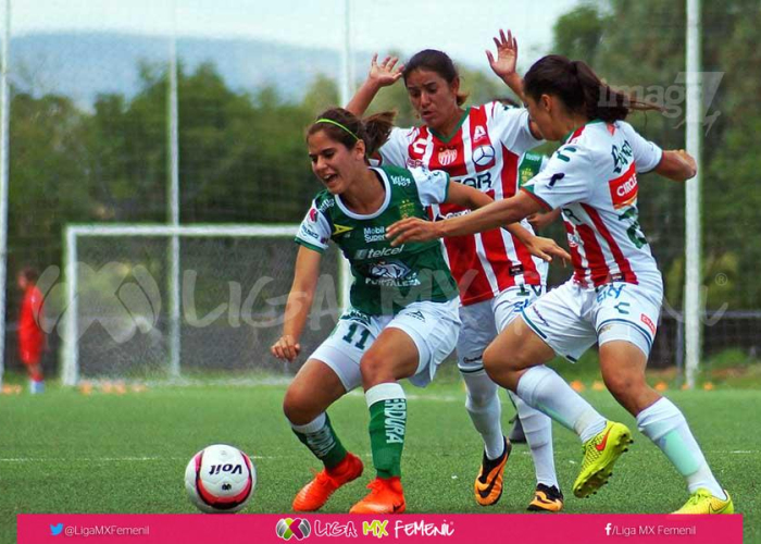 Necaxa en la Liga MX Femenil. Foto: Liga MX Femenil