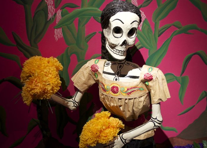 Calavera. Foto:Día de Muertos/Wikimedia