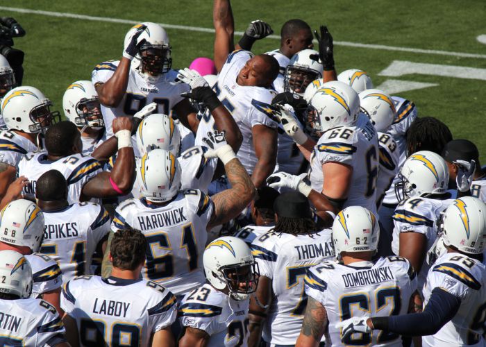 Chargers. Foto: Chargers/Flickr
