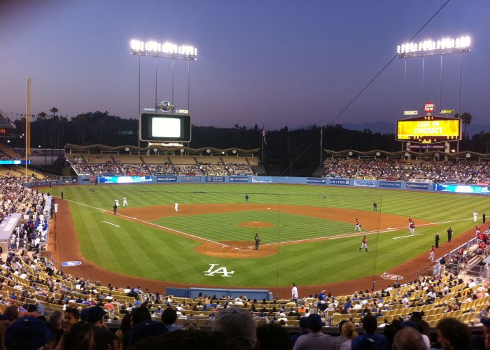 Séptimo partido en el Dodgers Stadium