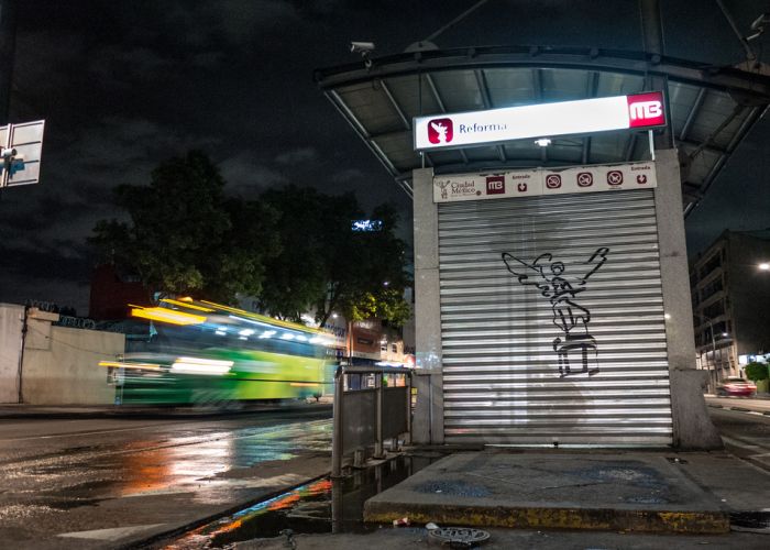 Hoy No Circula, 20 de noviembre. Foto: Metrobús Reforma/Flickr