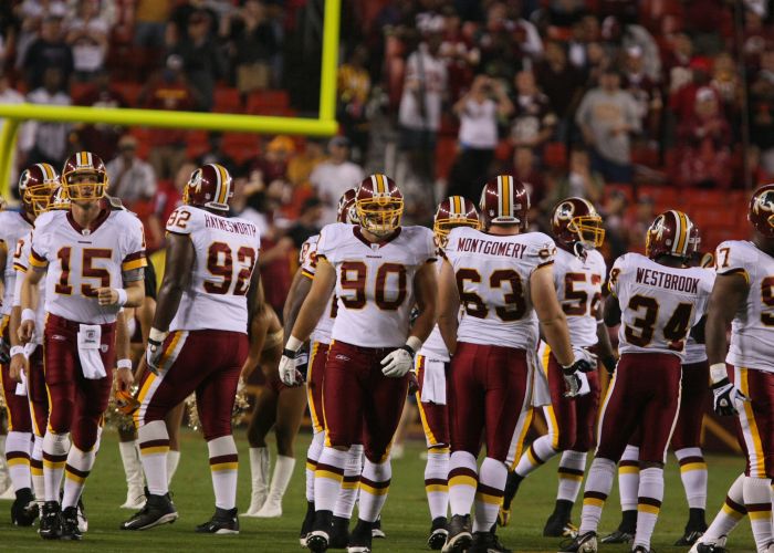 Giants vs Redskins. Foto: Redskins/Wikimedia