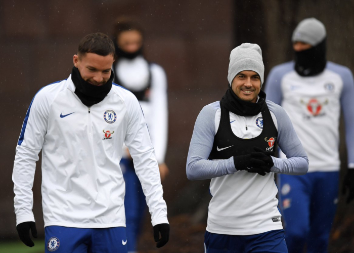 Chelsea. Foto: Entrenamiento del Chelsea/Twitter @ChelseaFC