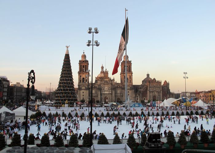 Pista de Hielo. Foto: Zócalo/Wikimedia