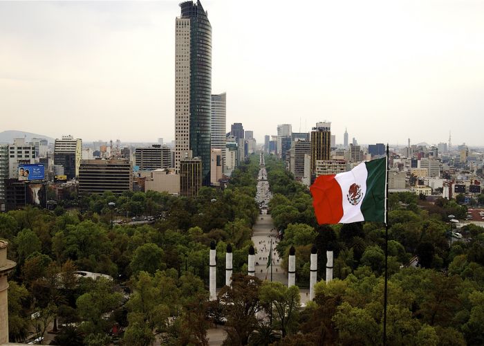 Paseo de la Reforma. Foto: Reforma/Flickr